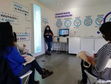 "À descoberta da ecologia do Estuário do Rio Tejo " ação com parceria Tejo Atlântico 