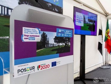 Parque das Nações regado com água+ 