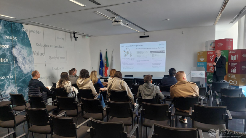 Delegação da República de Montenegro Visita Águas do Tejo Atlântico