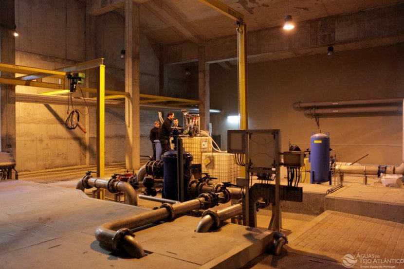 Piloto de membranas de ultrafiltração em Alcântara