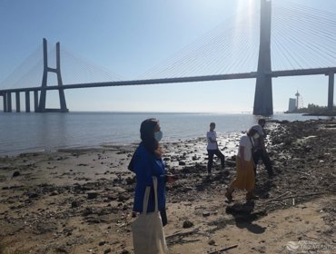 "À descoberta da ecologia do Estuário do Rio Tejo " ação com parceria Tejo Atlântico 