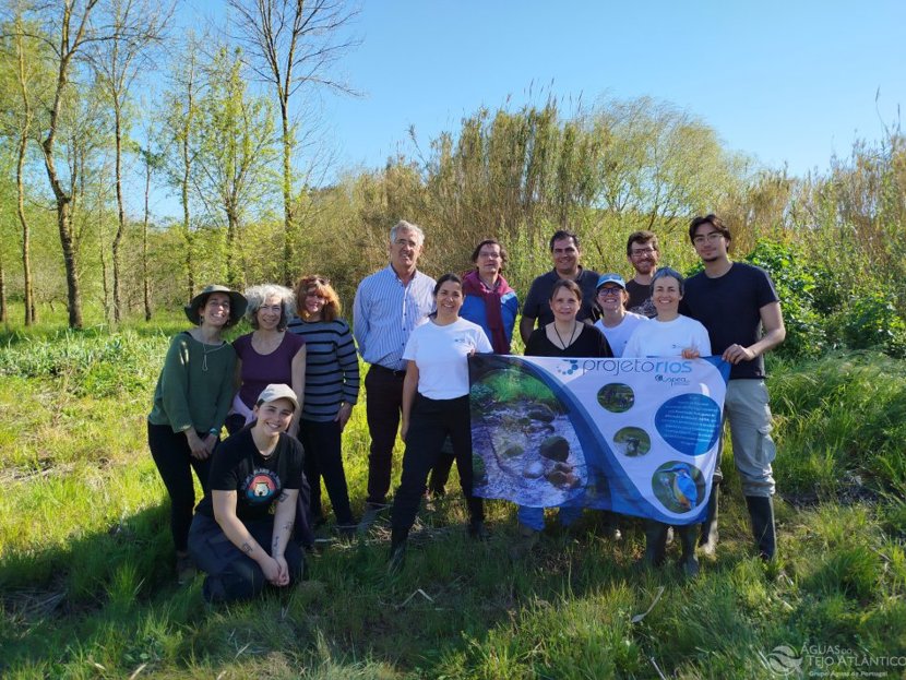 Projeto Rios forma novos monitores com o apoio da Águas do Tejo Atlântico