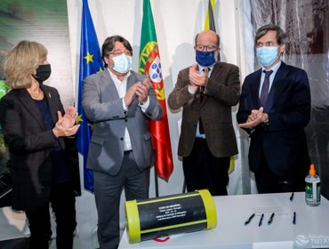 Ministro do Ambiente presente em projeto inovador na Fábrica de Água de Frielas 