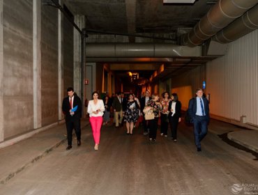 Eurodeputados visitam Fábrica de água de Alcântara 
