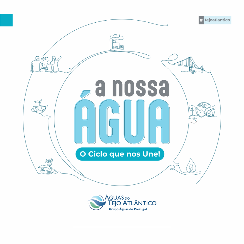 Tejo Atlântico lança Campanha "A Nossa Água" no Dia Mundial da NOSSA água!