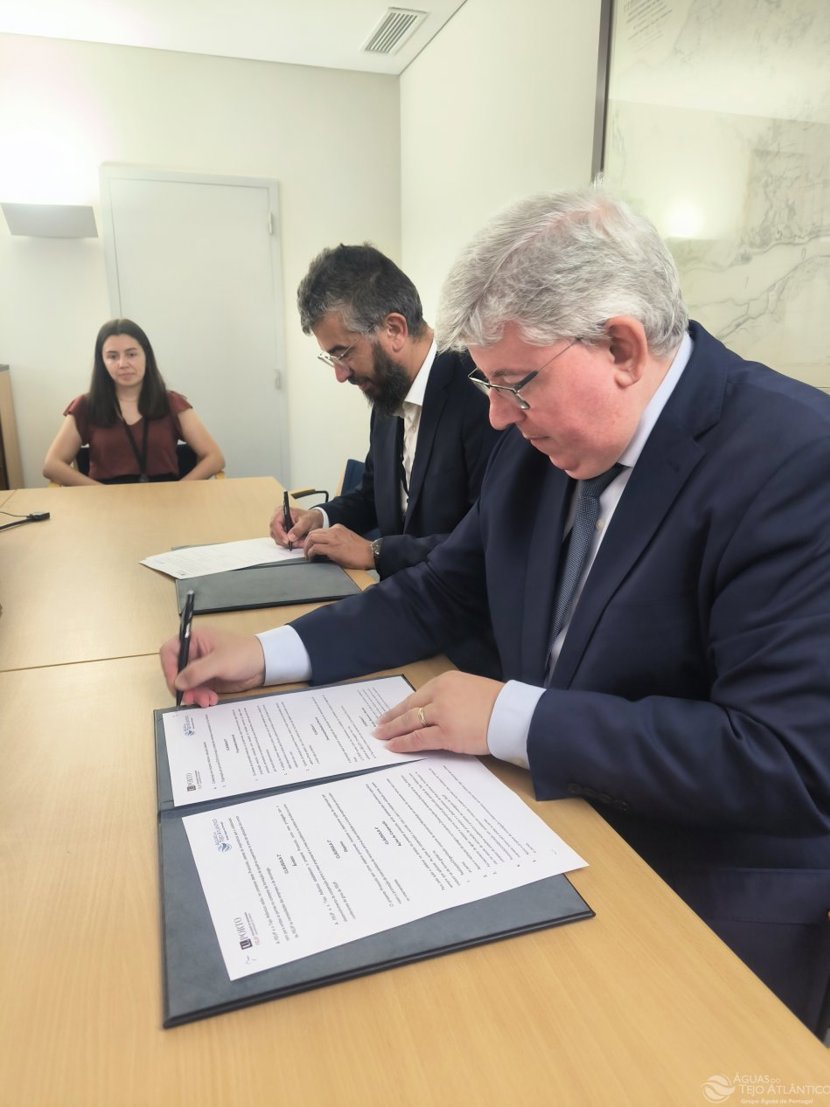 Águas do Tejo Atlântico celebra protocolo com a FEUP