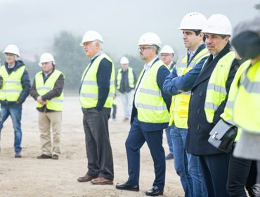Primeira Pedra” da empreitada de Beneficiação da Fábrica de Água de Arruda dos Vinhos 