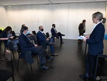 Fábrica de Água de Alcântara recebe delegação do Governo Brasileiro 