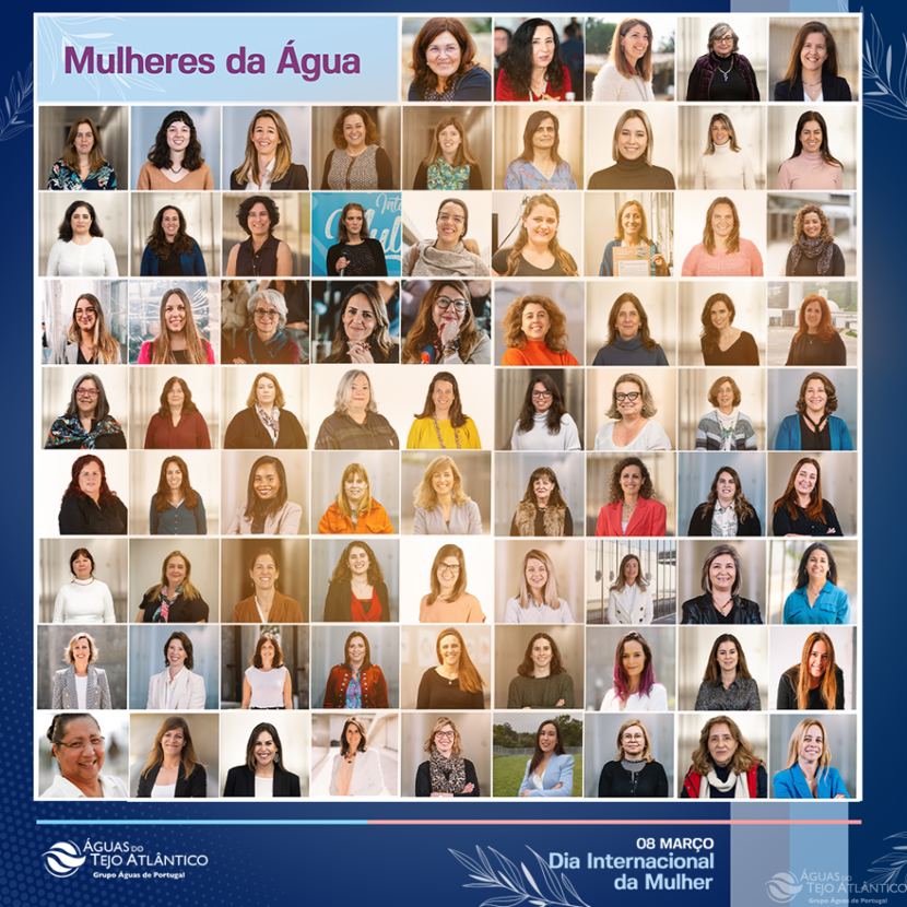 Águas do Tejo Atlântico celebra o Dia Internacional da Mulher com iniciativa interna dedicada às suas.