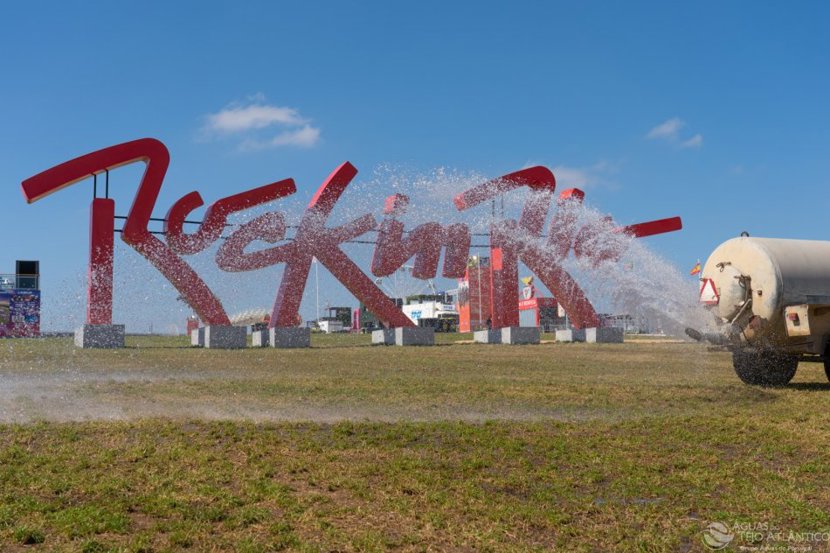 Parque Tejo, Rock in Rio 2024, 2026… A rega sustentável com água+ vai ficar, pela sustentabilidade do território!