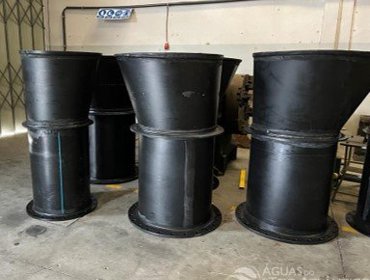 Obra de remodelação na Fábrica de Água da Guia 