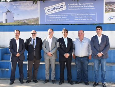 Inaugurado o Emissário A-do-Baço