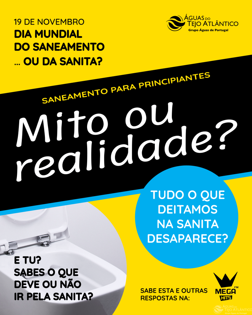 Dia Mundial do Saneamento… ou da Sanita?