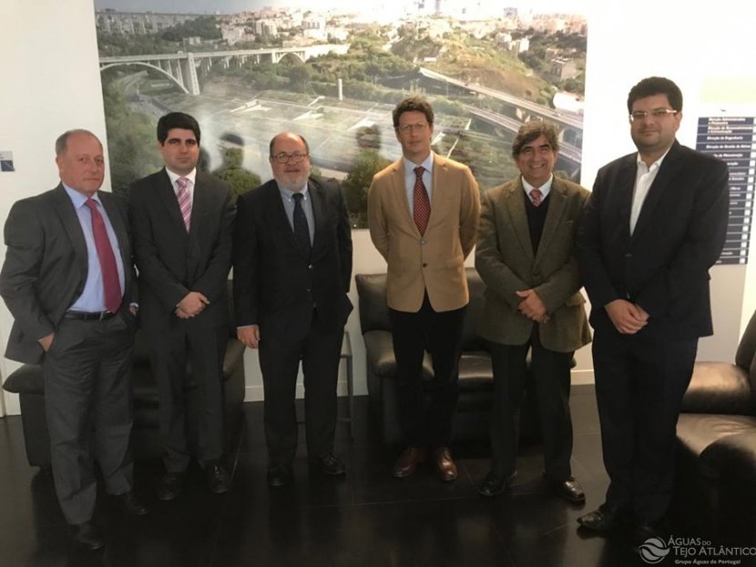 Ministro Brasileiro do Meio Ambiente na Tejo Atlântico