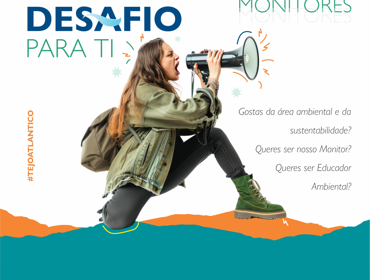 Queres ser Monitor de Educação Ambiental? Vem dinamizar visitas e ações de sensibilização ambiental