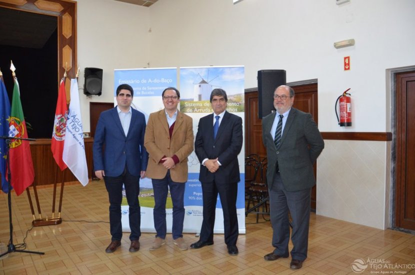 Arranque da construção do emissário de A-do-Baço