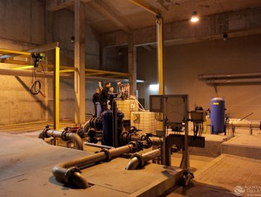 Piloto de membranas de ultrafiltração em Alcântara 