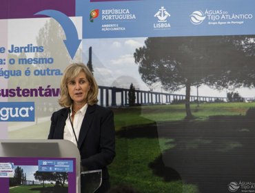 Parque das Nações regado com água+ 